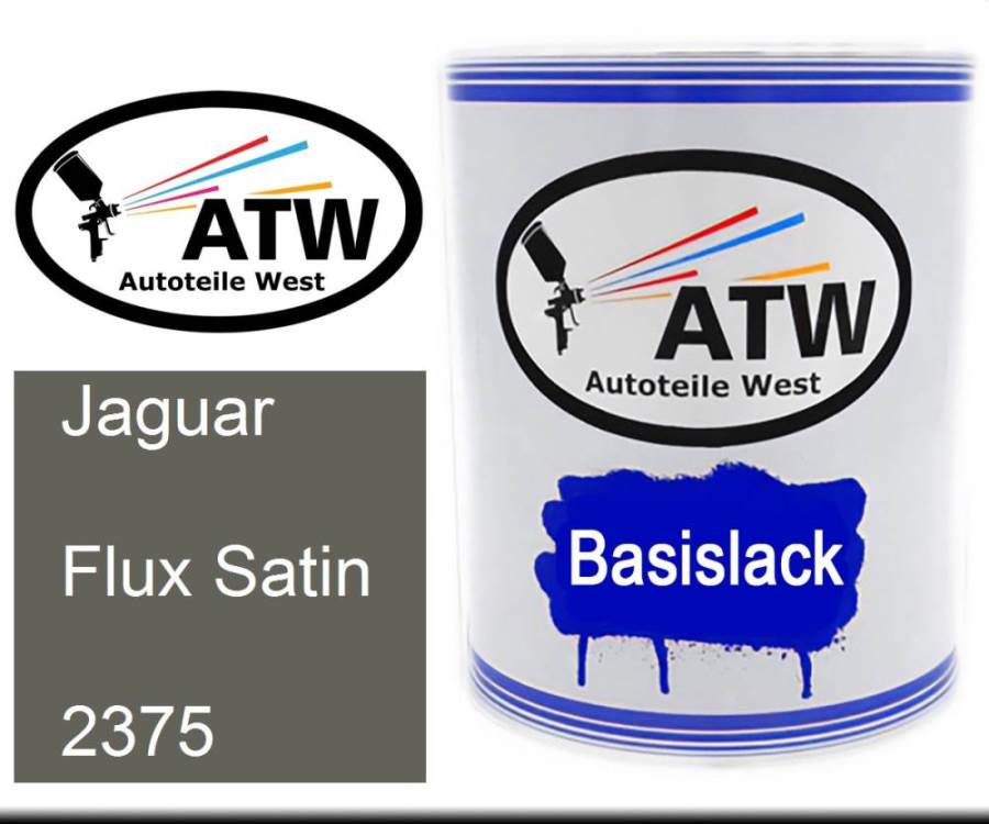 Jaguar, Flux Satin, 2375: 1L Lackdose, von ATW Autoteile West.